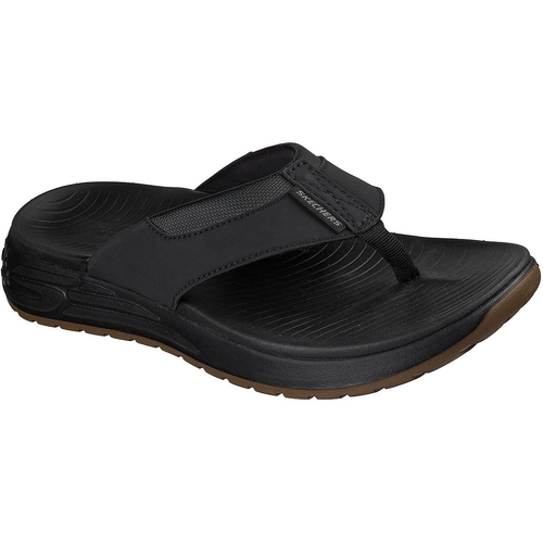 Slapi barbati Skechers Street Retro Jogger-tate 211359-BLK