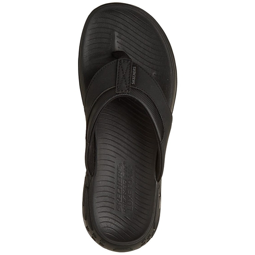 Slapi barbati Skechers Street Retro Jogger-tate 211359-BLK - poza 2