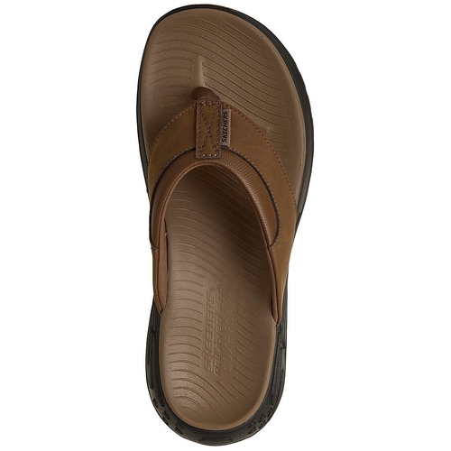 Slapi barbati Skechers Street Retro Jogger-tate 211359-BRN - poza 2