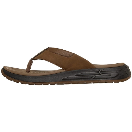 Slapi barbati Skechers Street Retro Jogger-tate 211359-BRN - poza 5