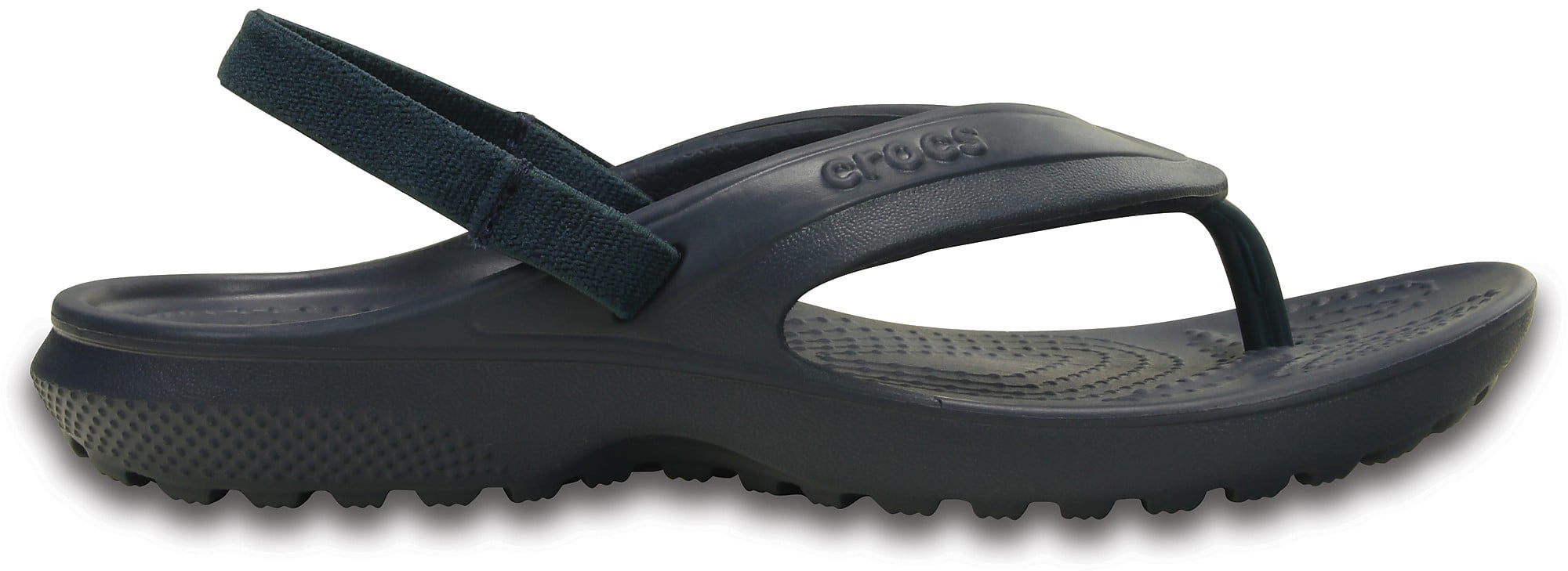 Slapi Crocs Classic Flip Kids Albastru - Navy - poza 1