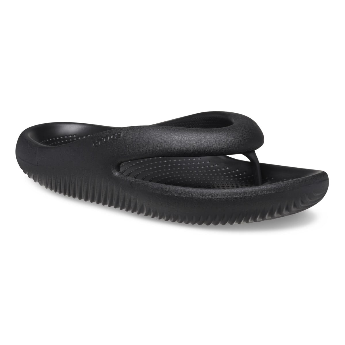 Șlapi Crocs Classic Mellow Flip Negru - Black - poza 2