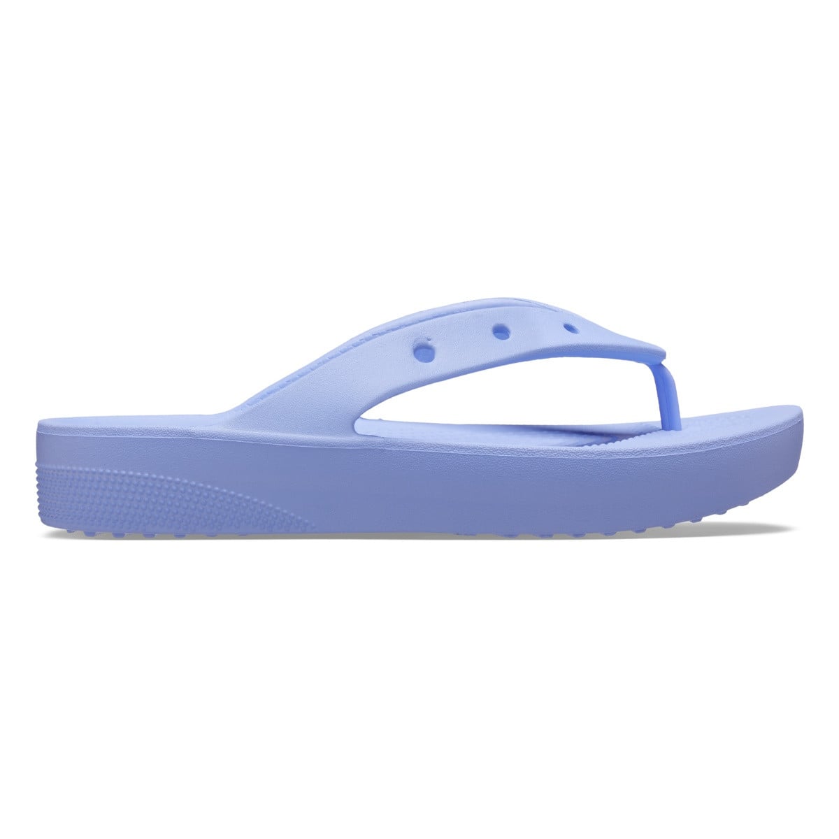 Slapi Crocs Classic Platform Flip Mov - Moon Jelly - poza 1