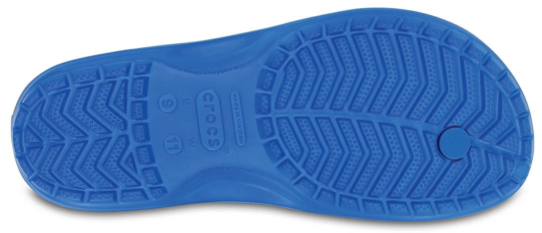 Slapi Crocs Crocband Flip Albastru - Ocean - poza 4