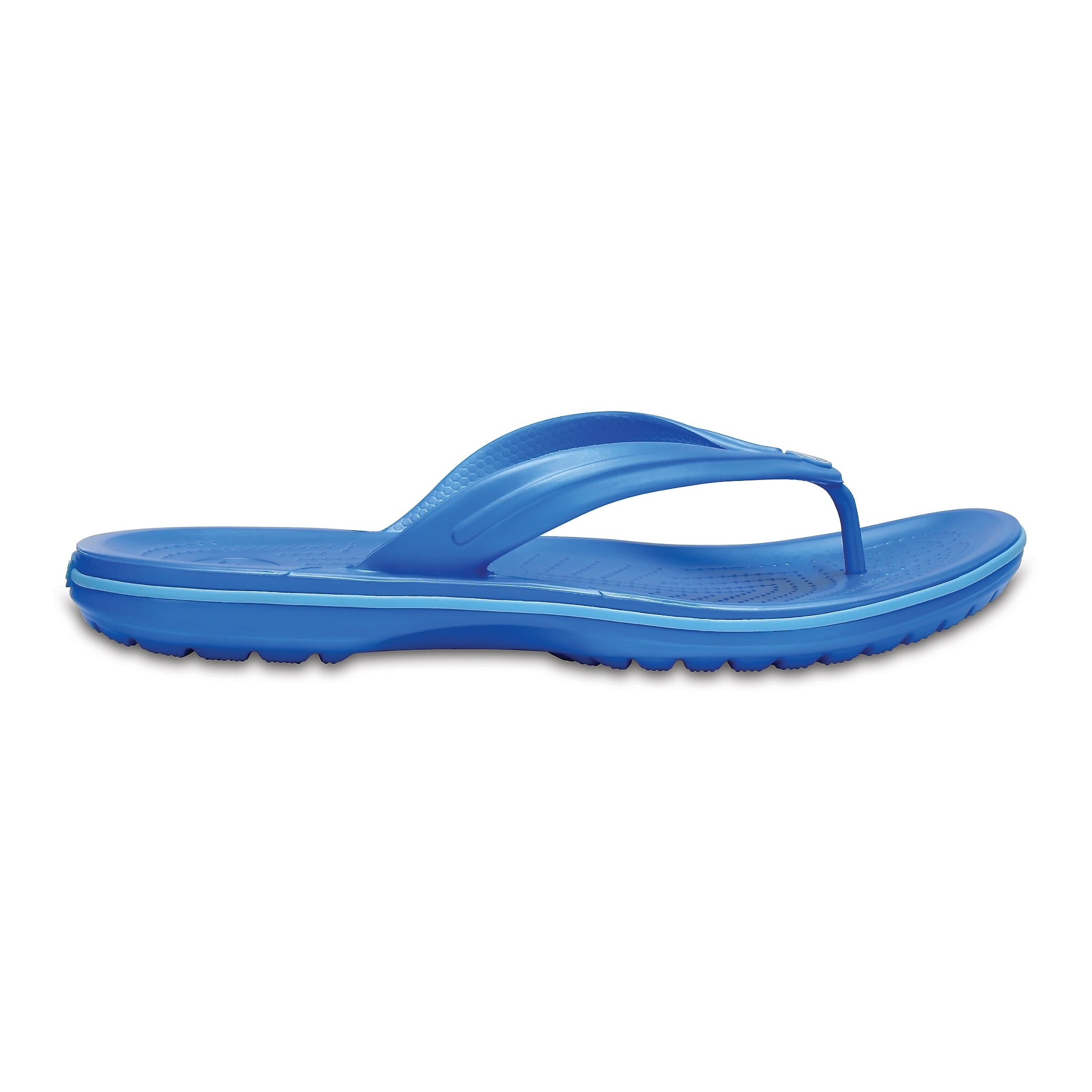 Slapi Crocs Crocband Flip Albastru - Ocean - poza 1