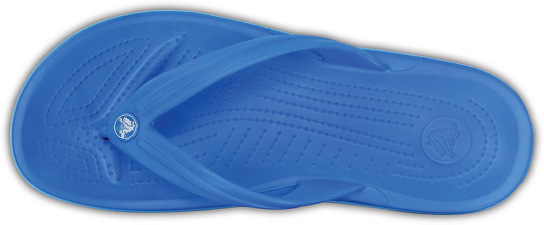 Slapi Crocs Crocband Flip Albastru - Ocean - poza 2