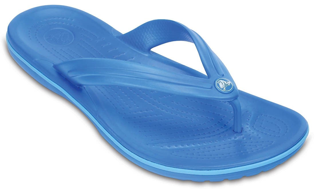 Slapi Crocs Crocband Flip Albastru - Ocean - poza 3