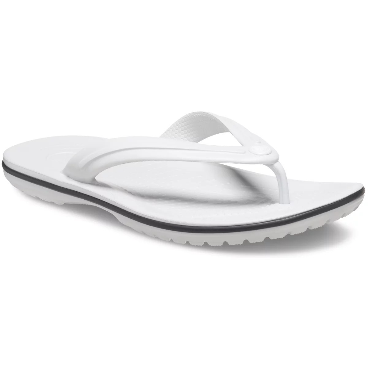 Slapi Crocs Crocband Flip Gri - Atmosphere - poza 4