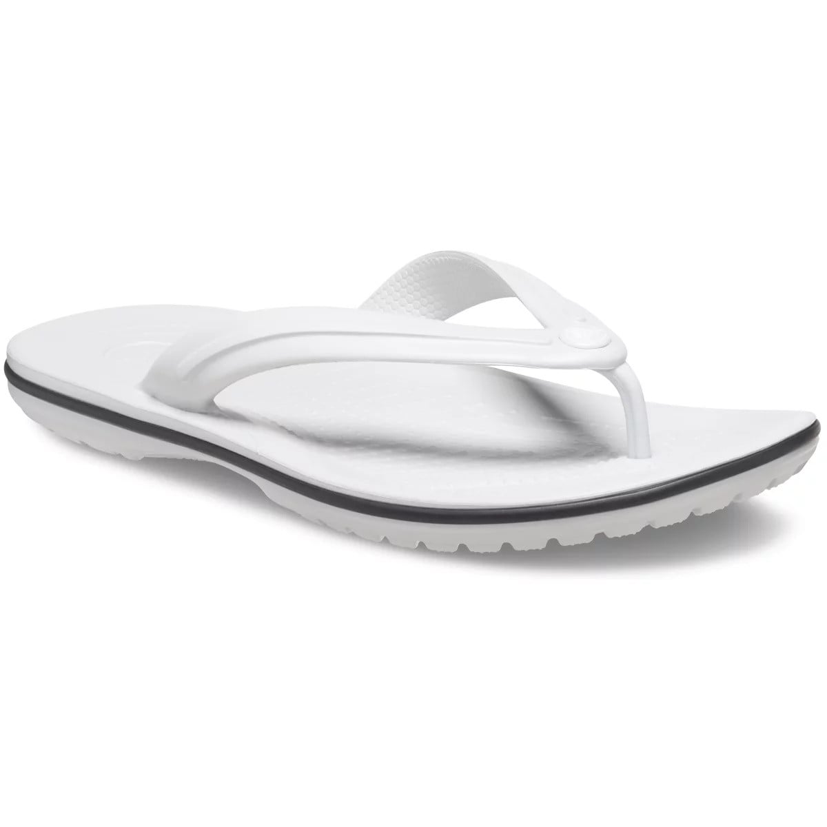 Slapi Crocs Crocband Flip Gri - Atmosphere - poza 4