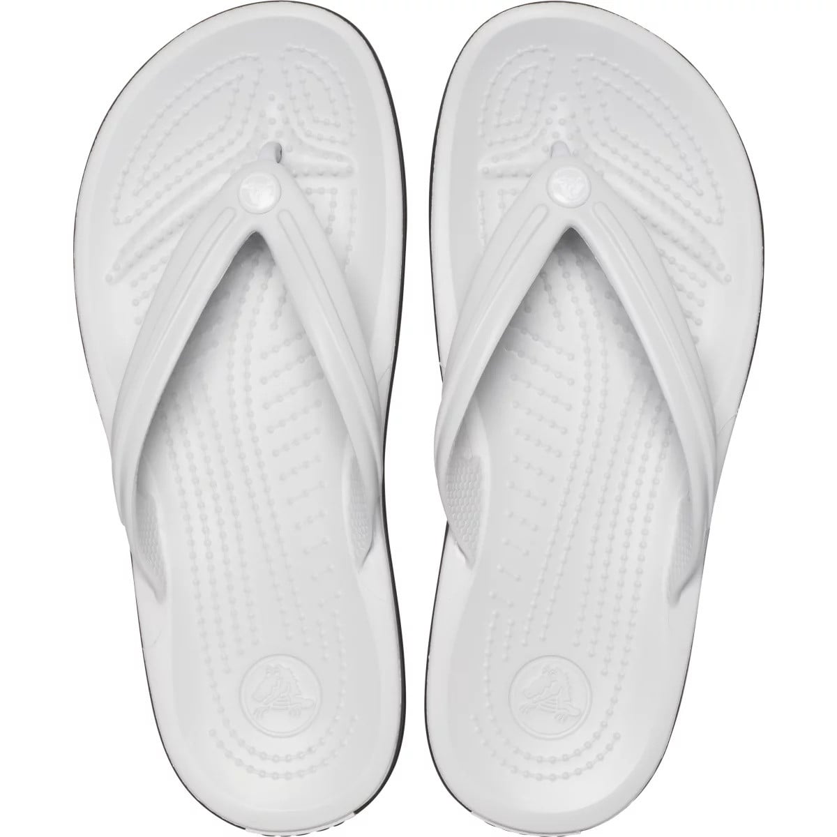 Slapi Crocs Crocband Flip Gri - Atmosphere - poza 2