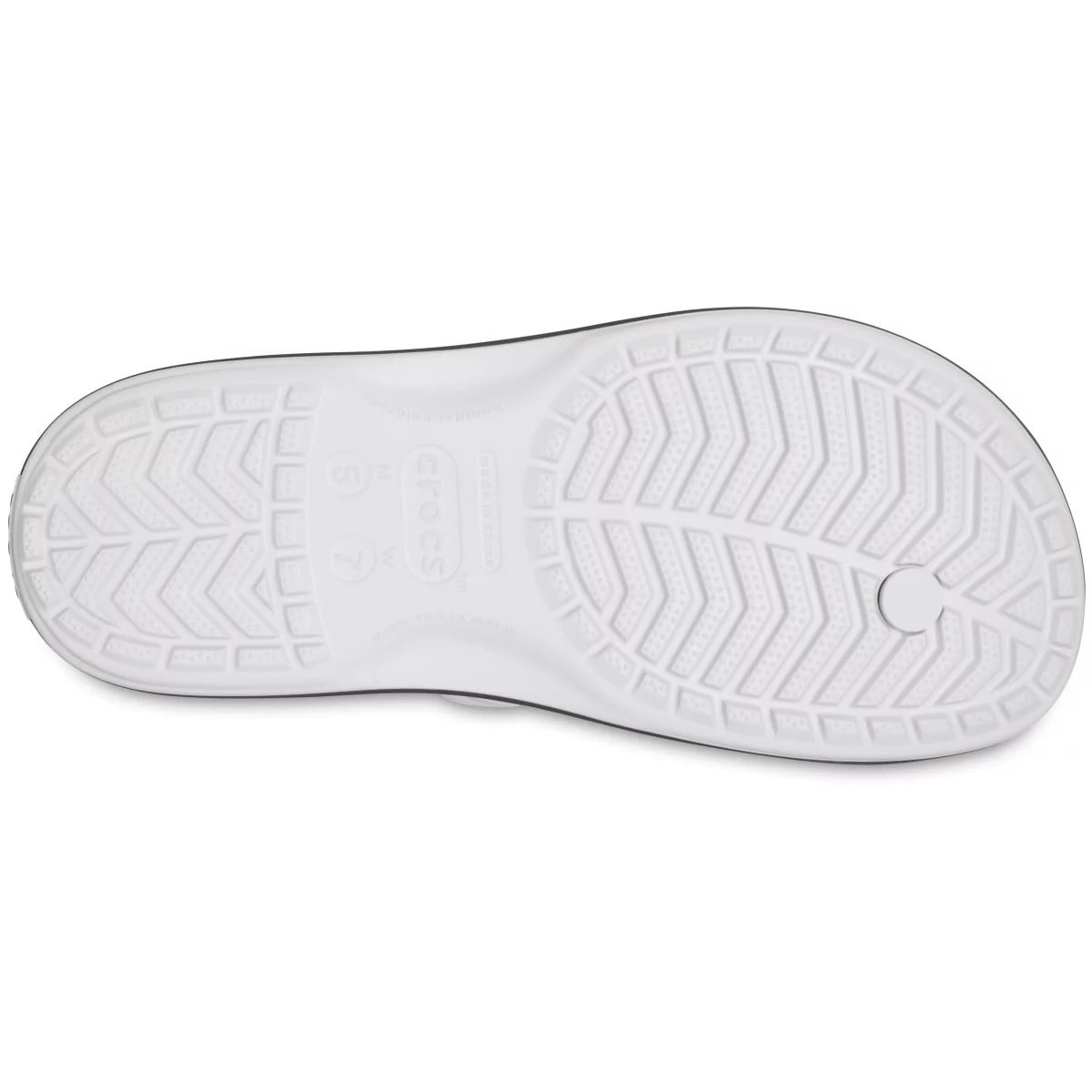 Slapi Crocs Crocband Flip Gri - Atmosphere - poza 3