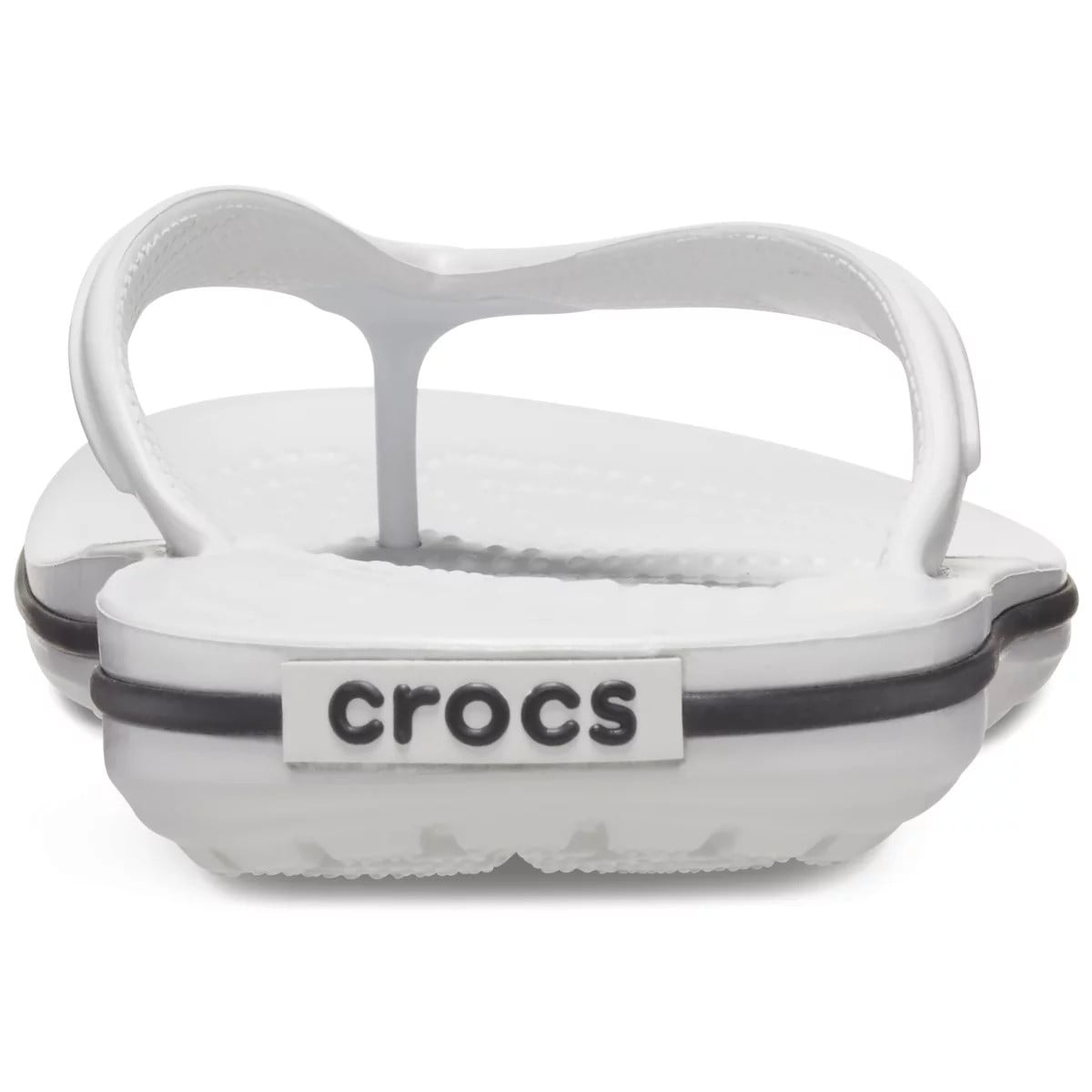 Slapi Crocs Crocband Flip Gri - Atmosphere - poza 5
