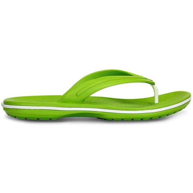 Slapi Crocs Crocband Flip Verde - Volt Green - poza 1
