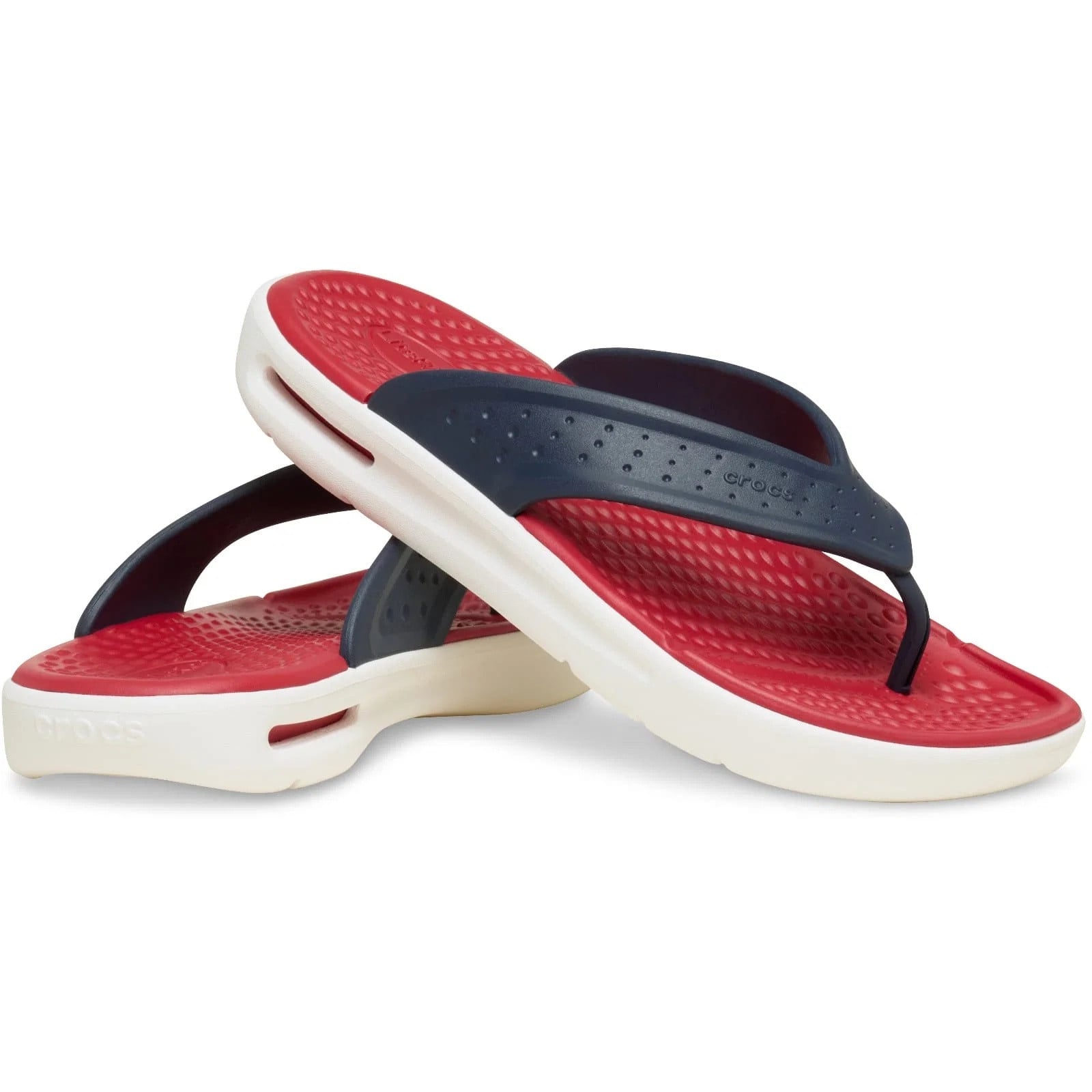Șlapi Crocs In Motion Flip Albastru - Navy - poza 3