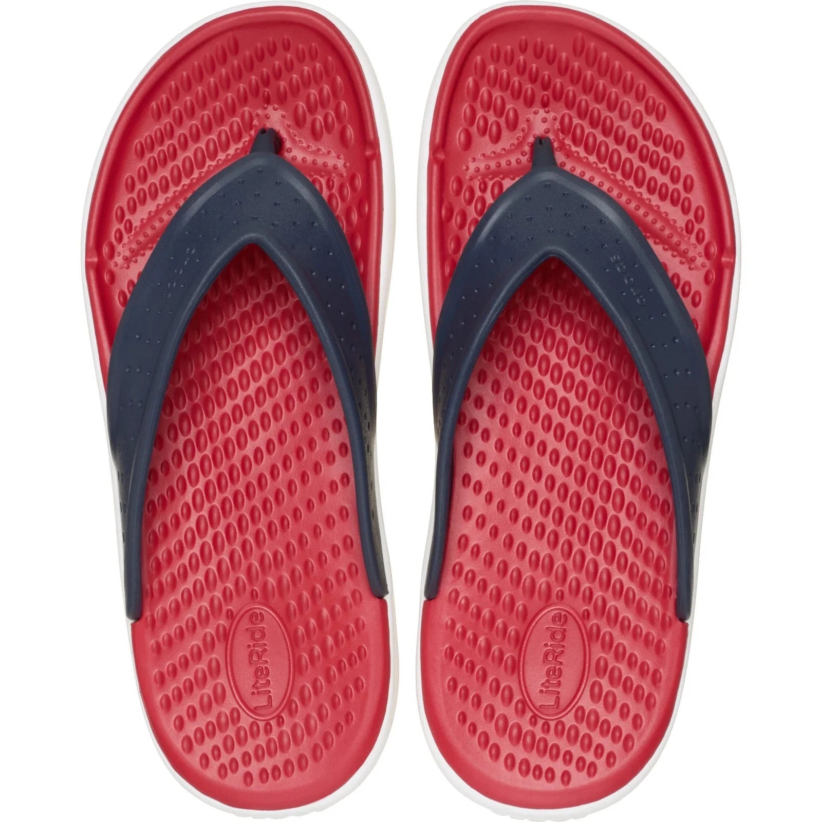 Șlapi Crocs In Motion Flip Albastru - Navy - poza 4