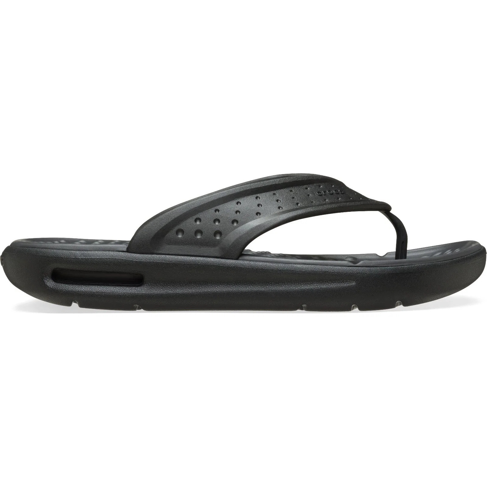 Șlapi Crocs In Motion Flip Negru - Black - poza 1