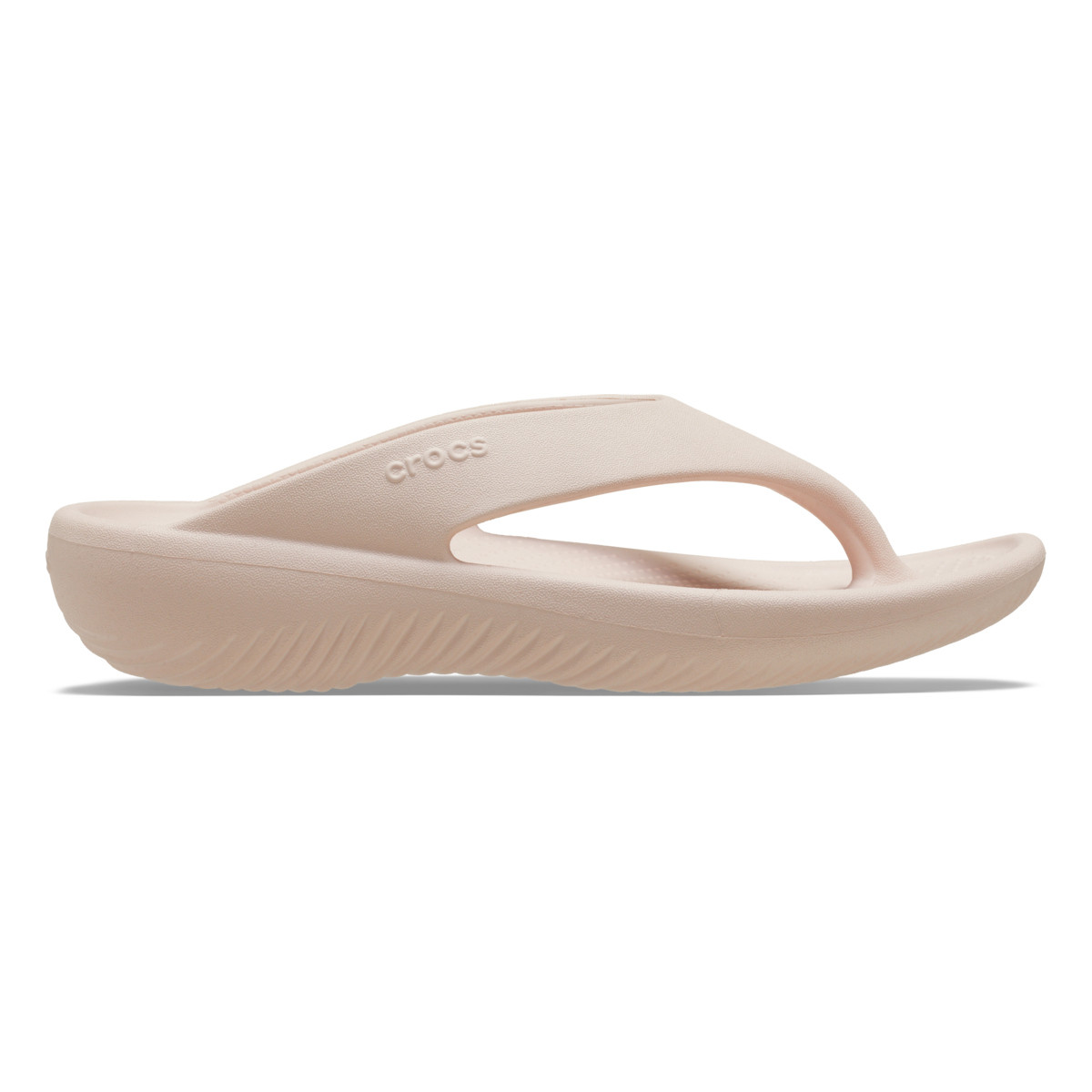 Slapi Crocs Mellow Recovery Flip Roz - Quartz - poza 1