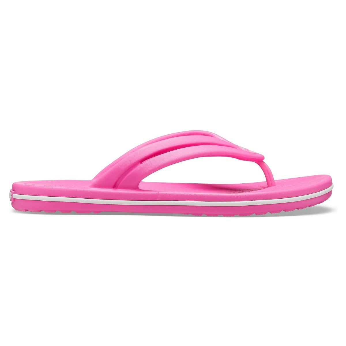 Slapi Crocs Women's Crocband Flip Roz - Electric Pink - poza 1