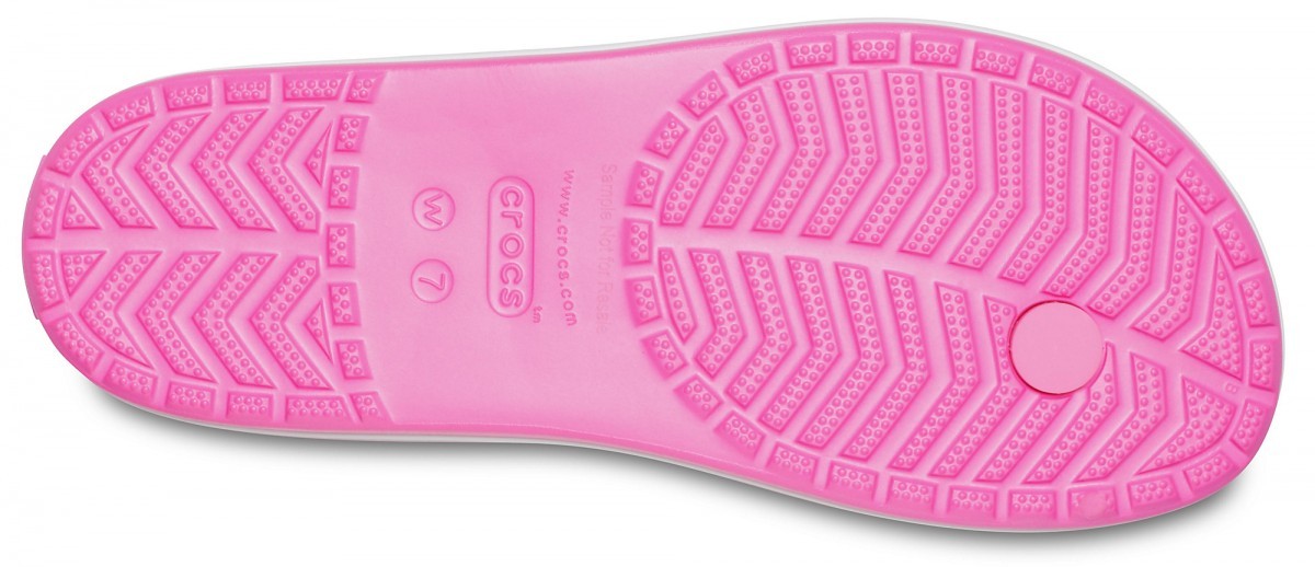 Slapi Crocs Women's Crocband Flip Roz - Electric Pink - poza 4