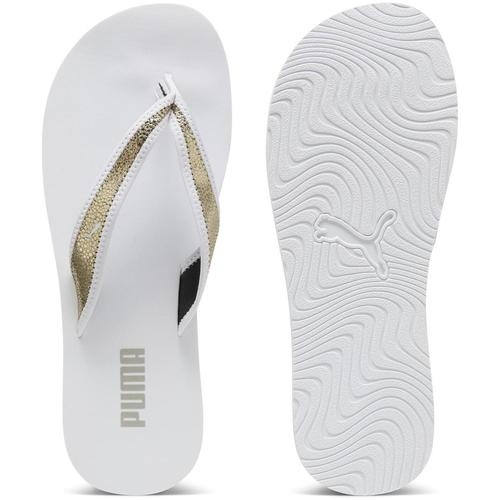 Slapi femei Puma Sandy Flip Metallic Shine 39542601 - poza 2