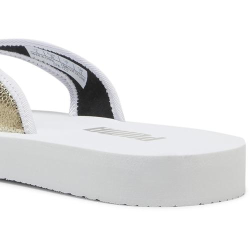 Slapi femei Puma Sandy Flip Metallic Shine 39542601 - poza 4
