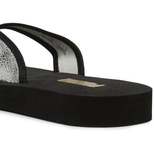 Slapi femei Puma Sandy Flip Metallic Shine 39542602 - poza 4