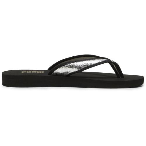 Slapi femei Puma Sandy Flip Metallic Shine 39542602 - poza 5