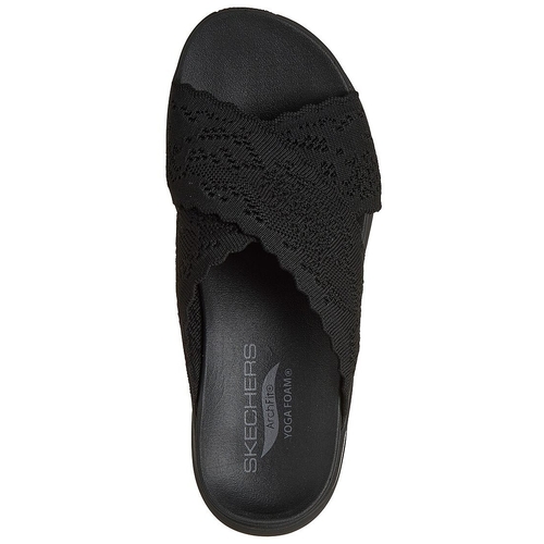 Slapi femei Skechers Arch Fit 20 Sandal-still The 164079-BBK - poza 2