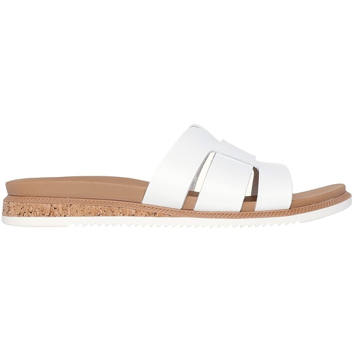 Slapi femei Skechers Desert Kiss Low - Pe 114707-WHT - poza 3