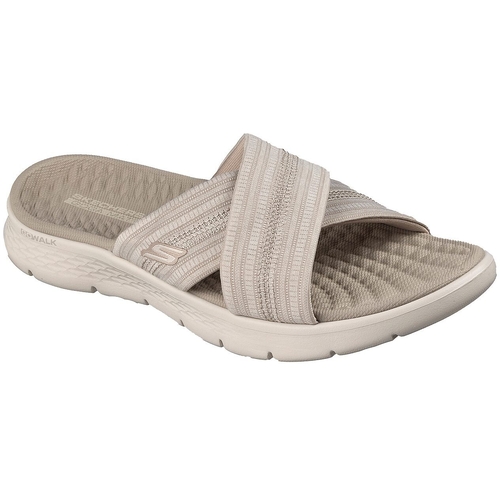 Slapi femei Skechers Go Walk Flex - Impress 141420-DKTP