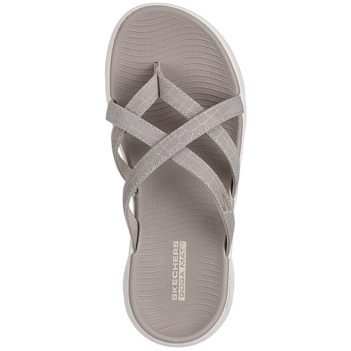 Slapi femei Skechers Go Walk Flex ssselena 141461-TPE - poza 2