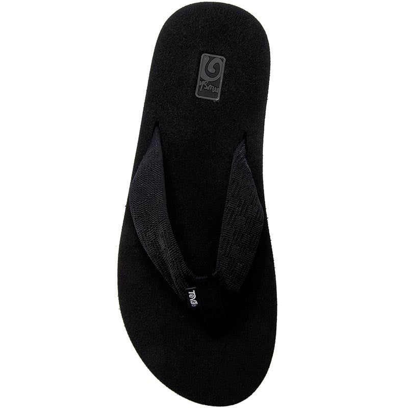 Slapi Teva Mush II Men Negru - Brick Black - poza 2