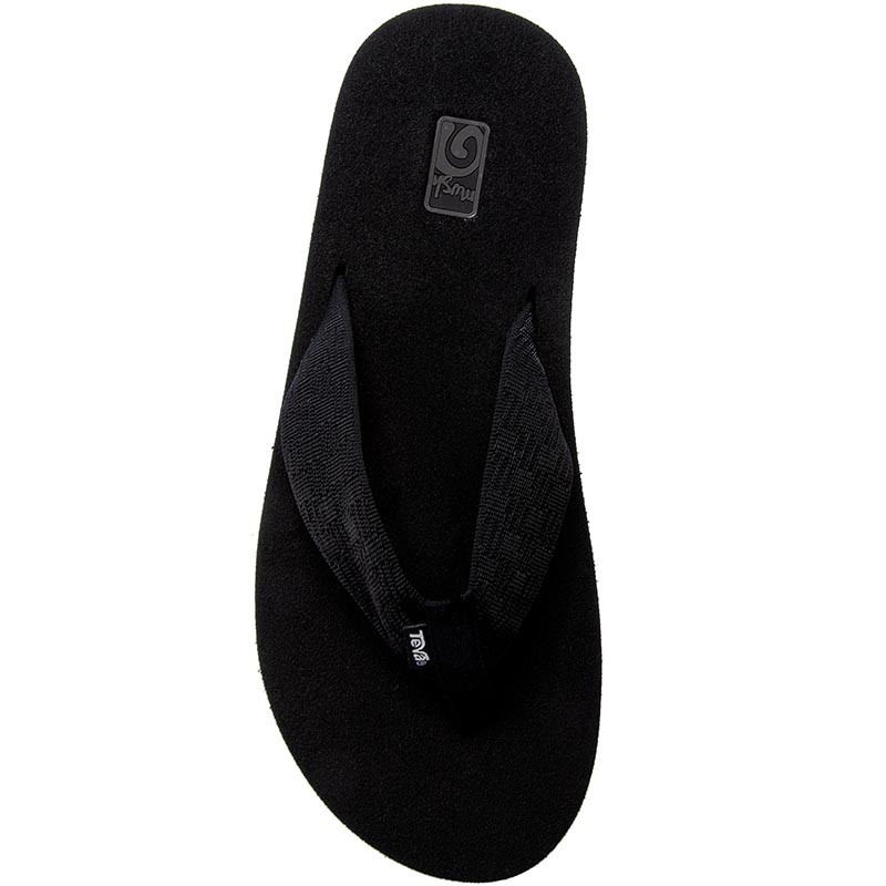 Slapi Teva Mush II Men Negru - Brick Black - poza 2