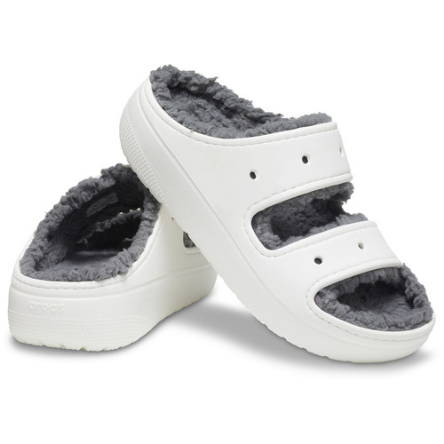 Slapi unisex Crocs Classic Cozzzy Sandal 207446-100 - poza 4