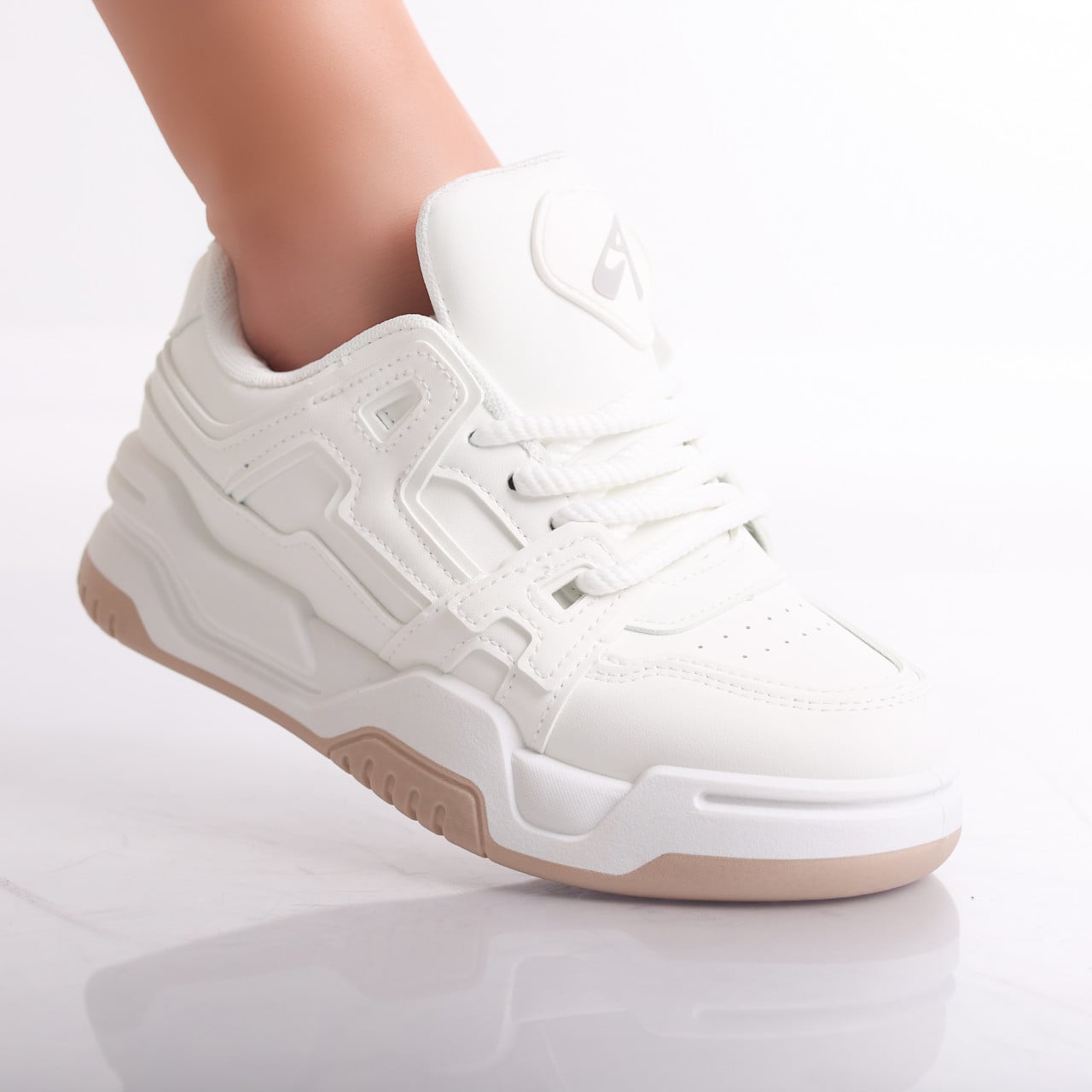 Sneakers dama Albi din Piele Ecologica Yuridia - poza 1
