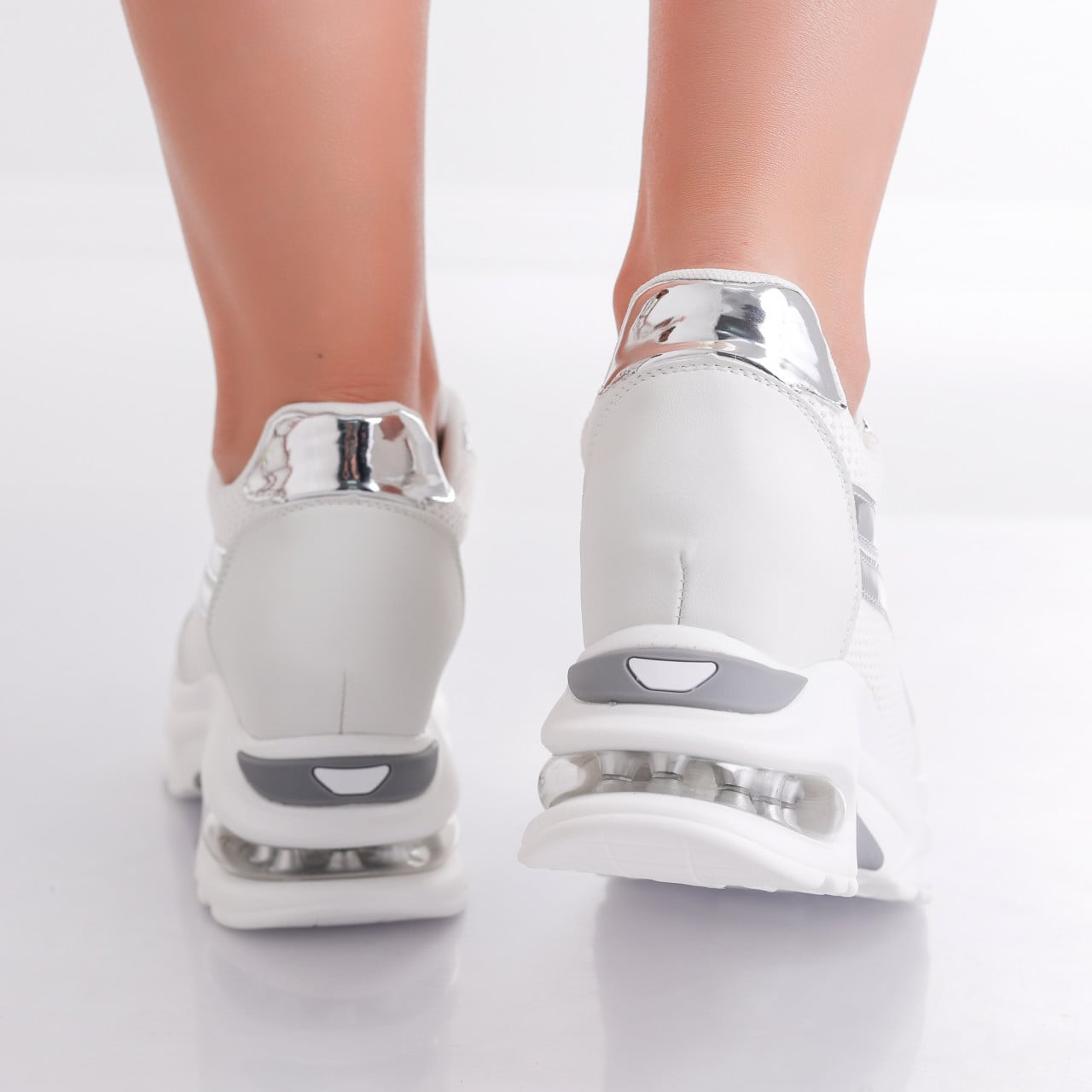 Sneakers dama cu platforma Albi din Textil Darlin - poza 5