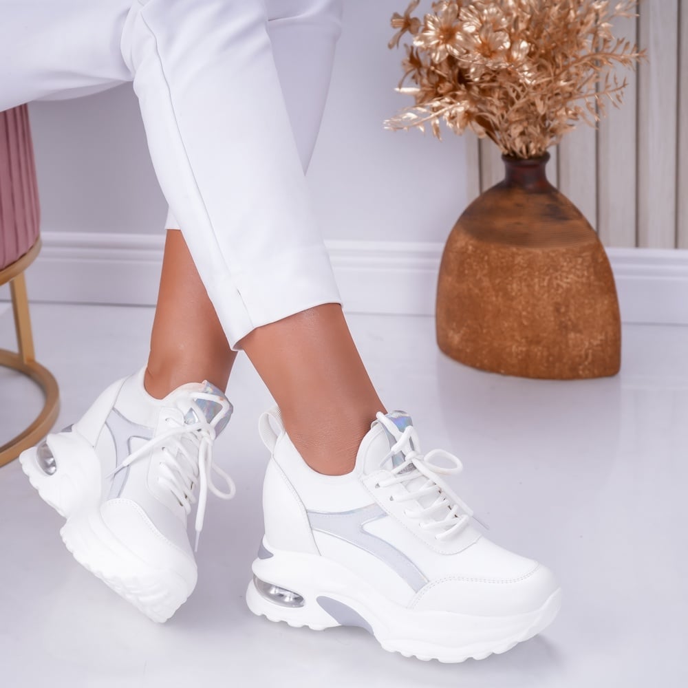 Sneakers dama cu platforma Albi din Textil Didi - poza 1