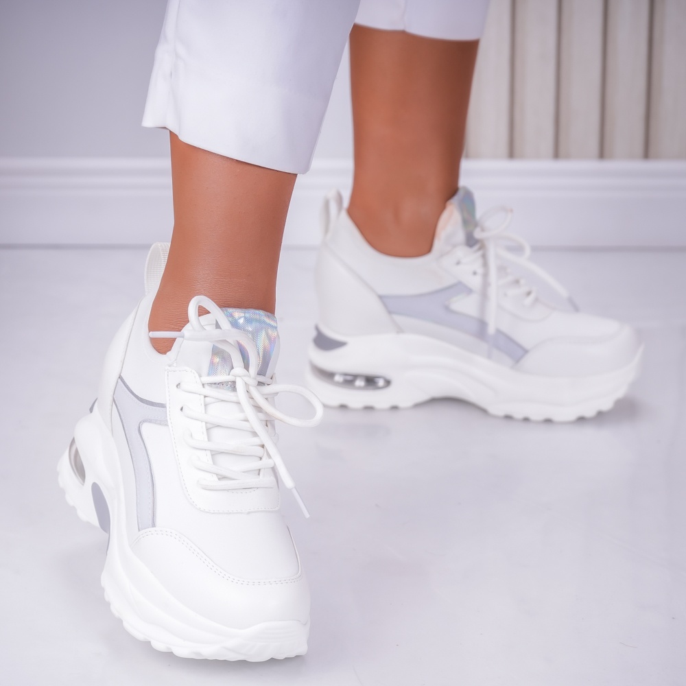 Sneakers dama cu platforma Albi din Textil Didi - poza 2