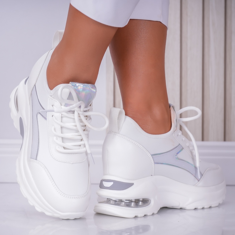 Sneakers dama cu platforma Albi din Textil Didi - poza 3