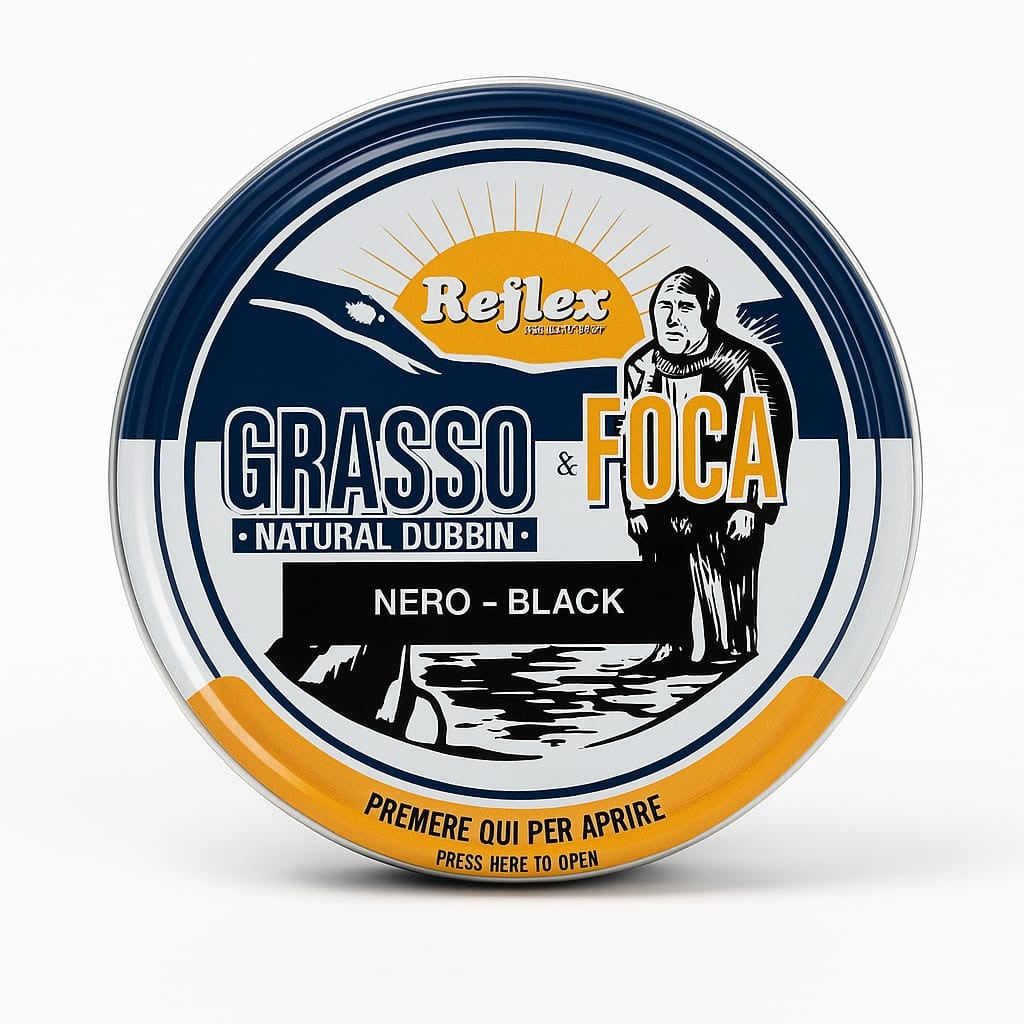 Soluție pentru impermeabilizat Grăsime de focă Reflex Negru - 100ml - poza 1