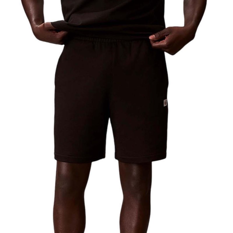 Sort Calvin Klein EU 350TERRY BADGE SHORT - poza 1