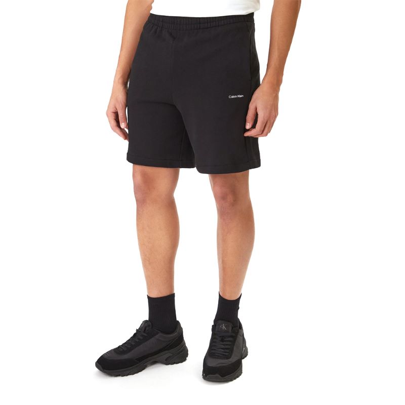 Sort Calvin Klein NANO STANDARD LOGO SHORT - poza 1