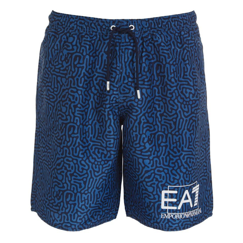 Sort De Baie EA7 M Visibility Bermuda Graphic - poza 1