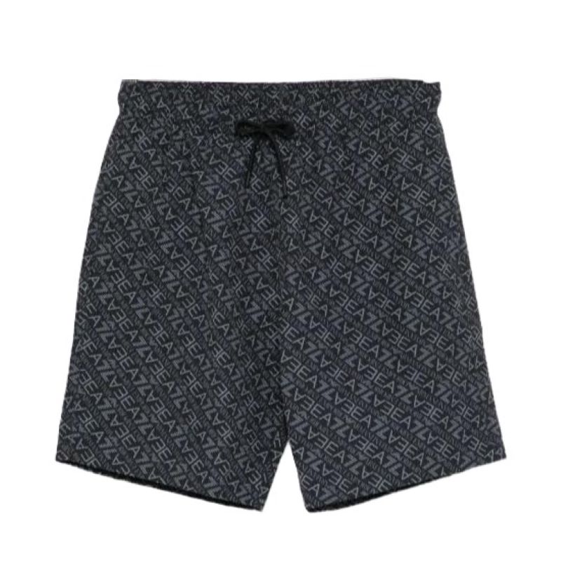 Sort de baie EA7 WATER SPORTS BW M DIAGONAL MONOGRAM BERMUDA