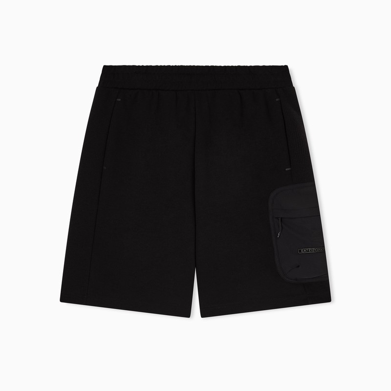 Sort EA7 TRAIN ATHLETIC MIX BERMUDA CARGO COPL