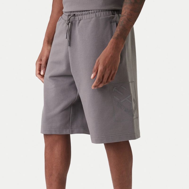 Sort EA7 TRAIN LOGO SERIES M OVERSIZE LOGO SHORTS COFT