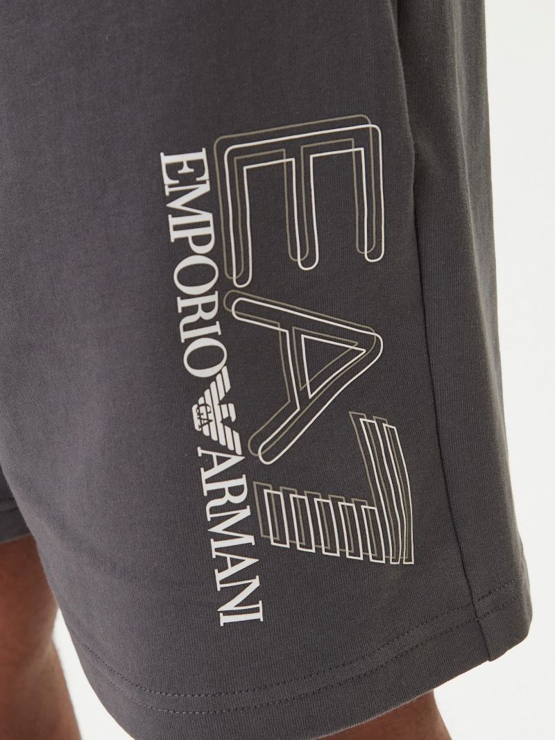 Sort EA7 TRAIN VISIBILITY M SHORTS COFT - poza 3