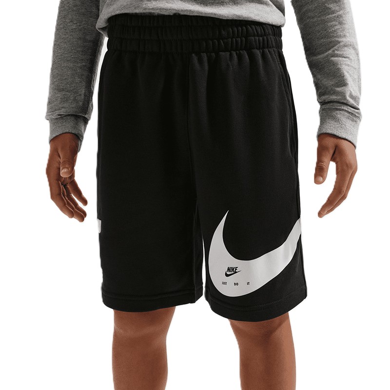 Sort Nike K NSW CLUB FT SHORT BRAND NG - poza 1