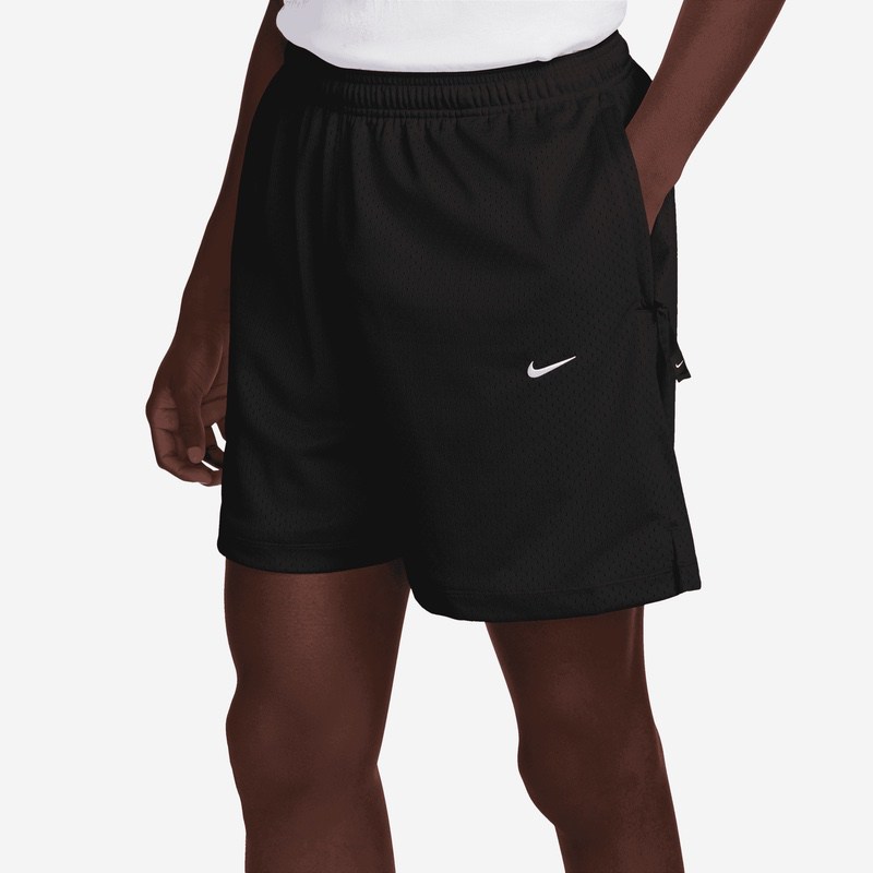 Sort Nike M NK SOLO SWOOSH MESH SHORT - poza 3
