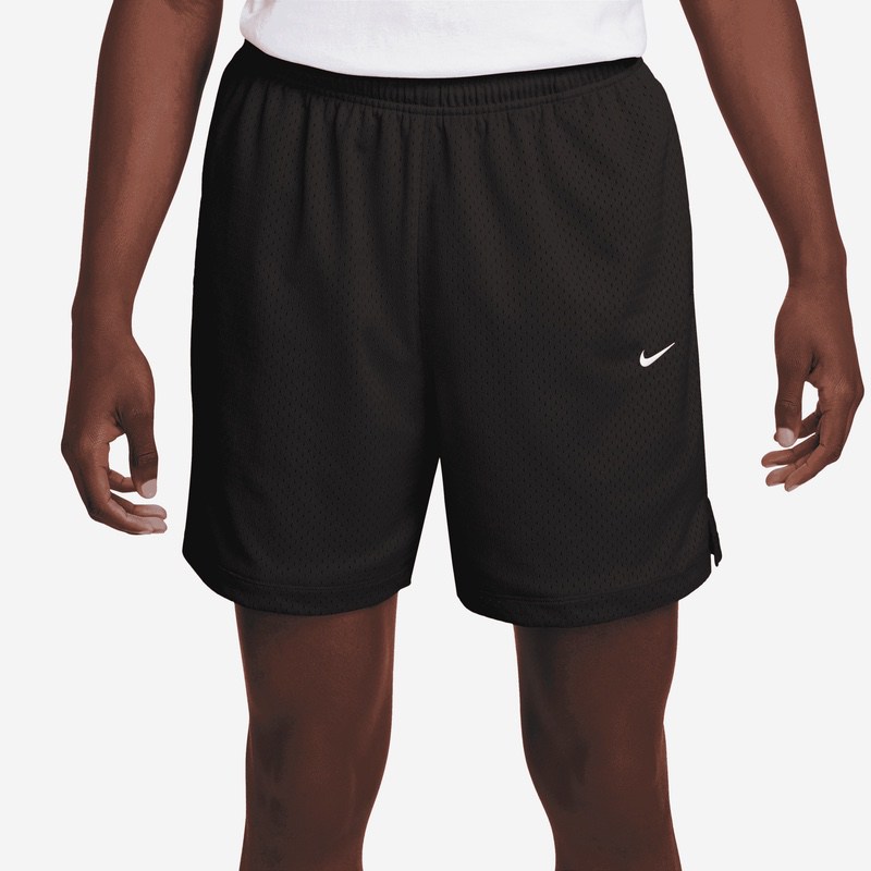Sort Nike M NK SOLO SWOOSH MESH SHORT - poza 4